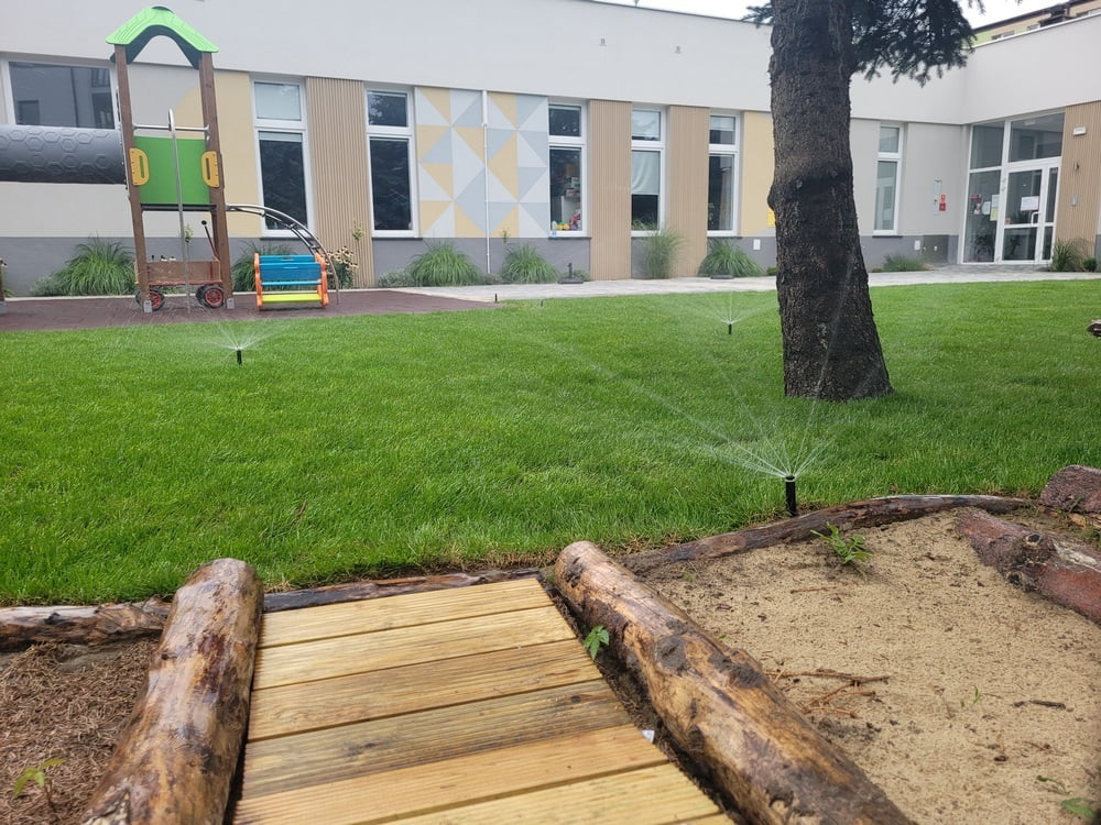 System Nawadniania ogrodu w przedszkolu w Tarnowie